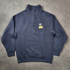 UCLA Bruins Ouray‎ Quarter Zip Pullover Sweatshirt Mens Small Navy Embroidered